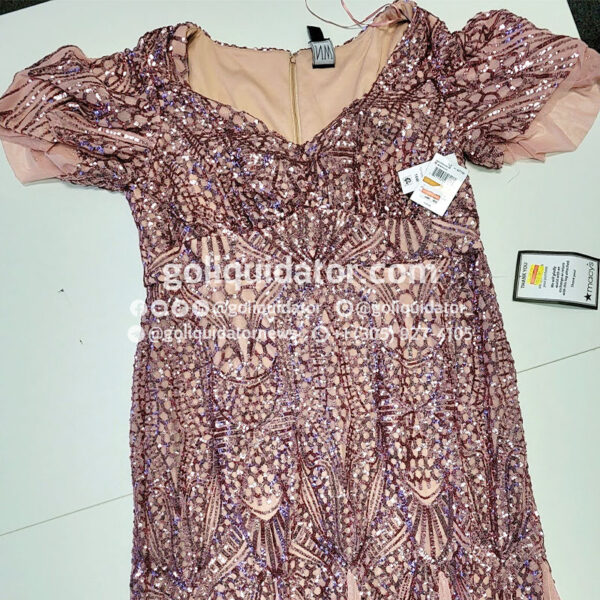 Lots of dresses and women’s clothing from Macy’s in wholesale liquidation.