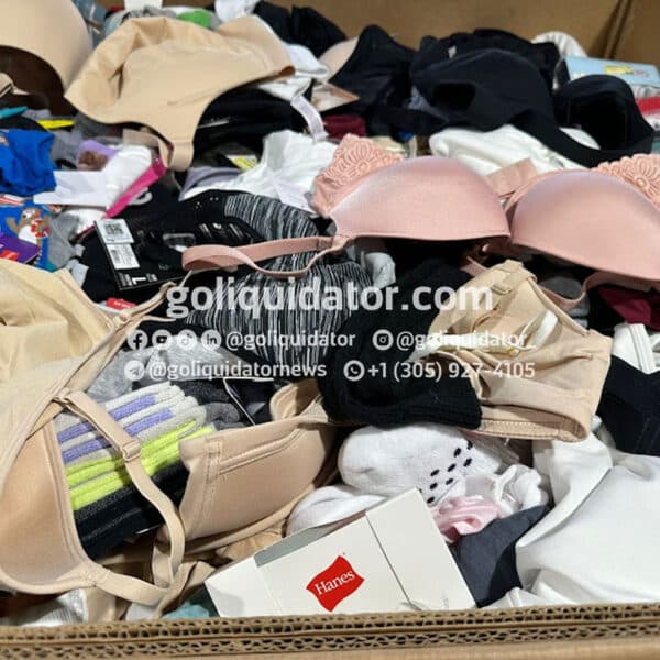 Lots of underwear or undergarments from Target in wholesale liquidation.