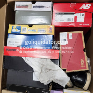 Lot of sports and casual shoes from recognized brands, in wholesale liquidation.