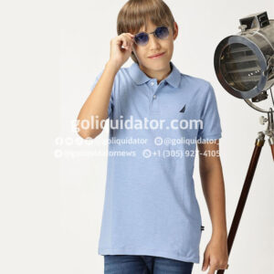 Lot of Nautica polo shirts in wholesale liquidation.