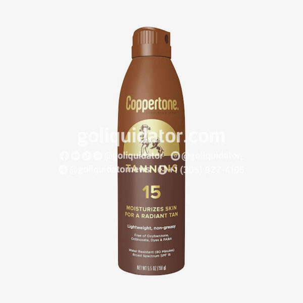 Lots of Coppertones sunscreens in wholesale liquidation