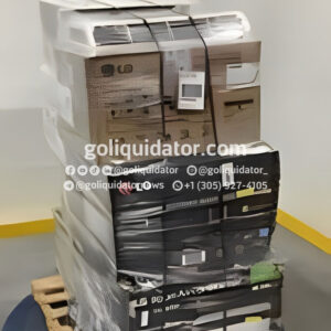 Lot of air conditioners from leading brands.