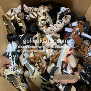 56 pallets of mixed shoes from JCPenney, in wholesale liquidation.