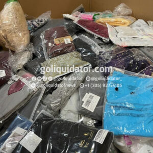 Pallets of brand new clothing from Amazon