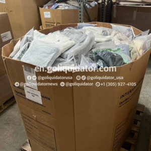 Pallets of brand new clothing from Amazon